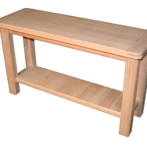 Moro solid hardwood sofa table — Bradley Brand Furniture